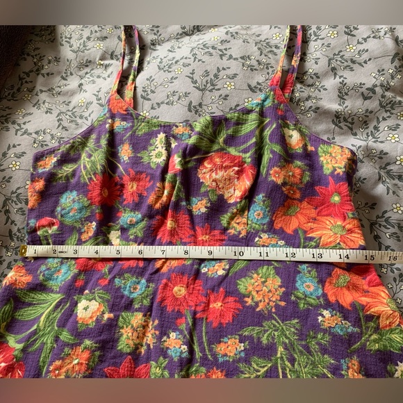 Vintage Lizsport purple Floral dress - Picture 8 of 8